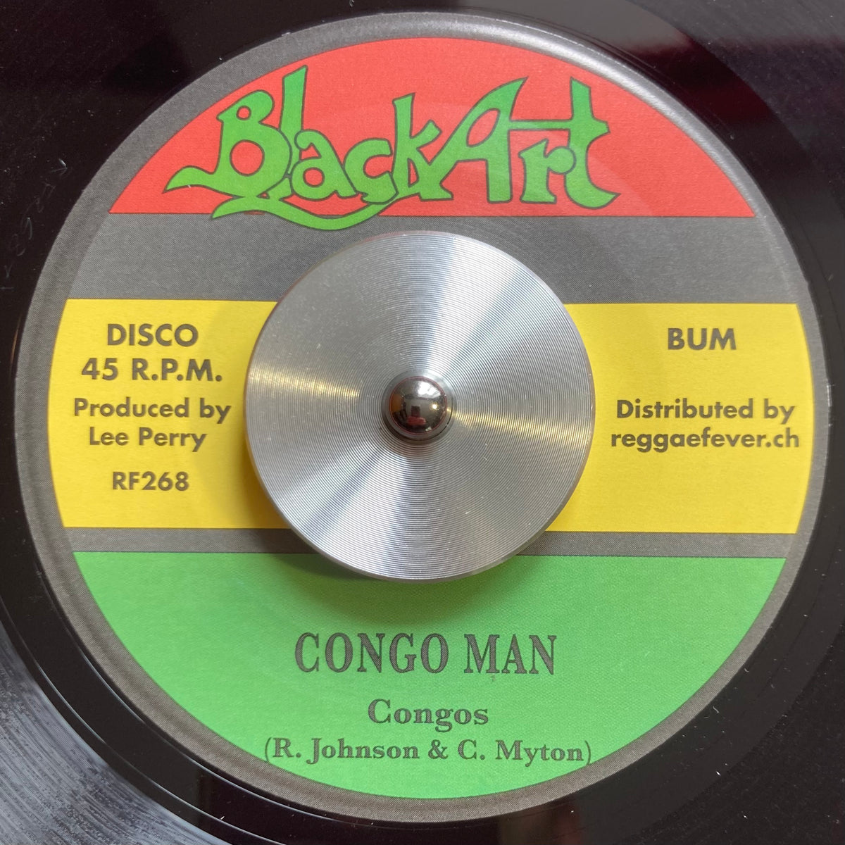 英12” The Congos Congo Man BS1 Black Swan /00250 12