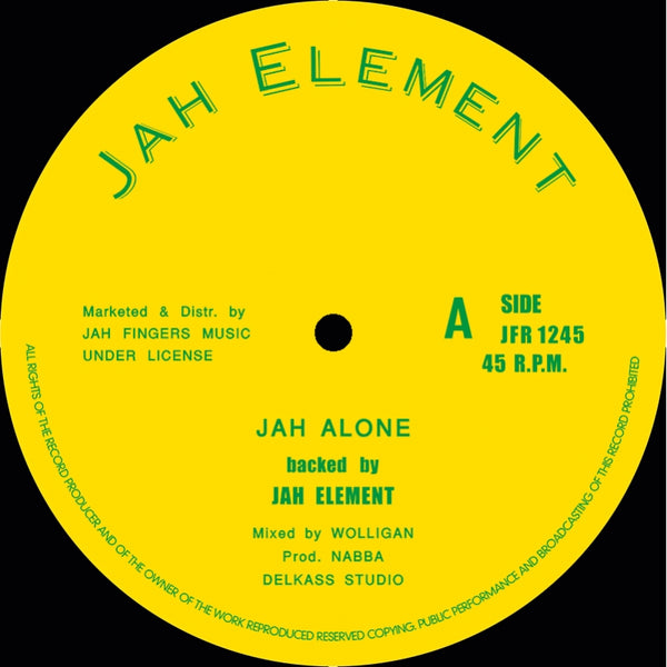 Jah Element | Jah Alone 12"