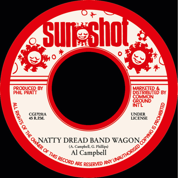 Al Campbell | Natty Dread Band Wagon 7"