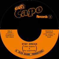 Glen Adams & The Outerlimits | Stay Dread 7"