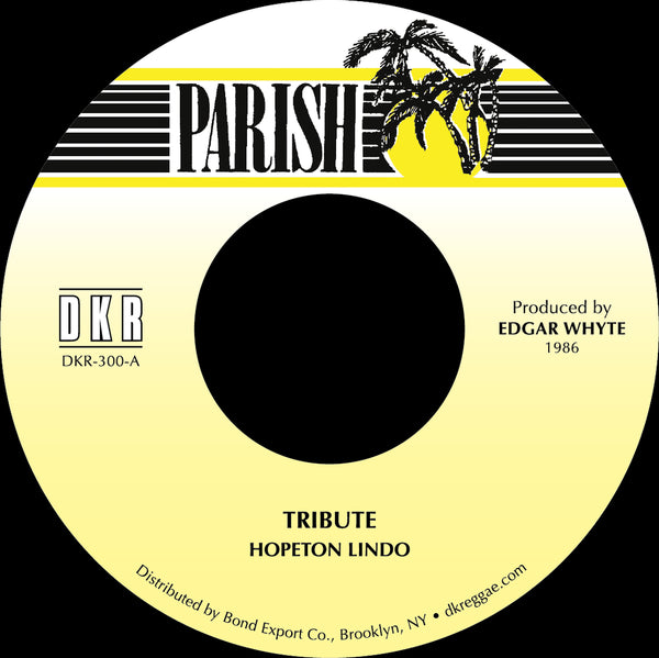 Hopeton Lindo | Tribute 7"