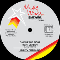 Mighty Diamonds | Give Me The Right 12"