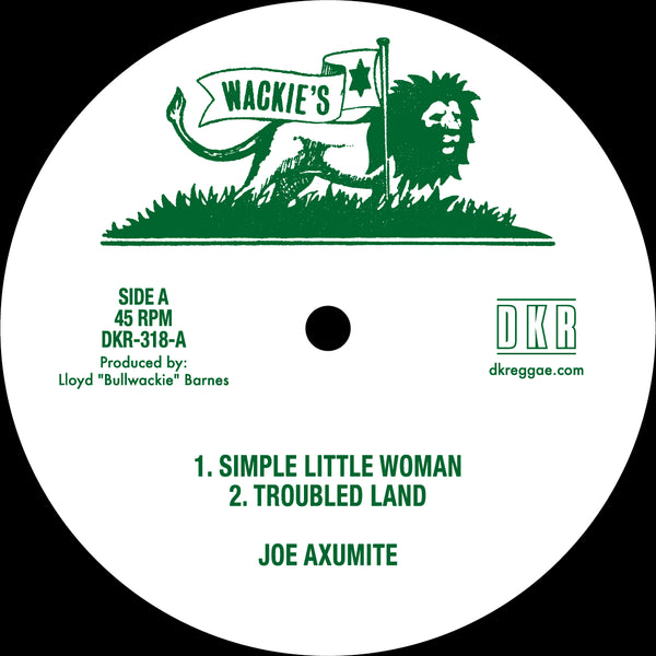 Joe Axumite | Simple Little Woman / Troubled Land / Home To Africa 12"