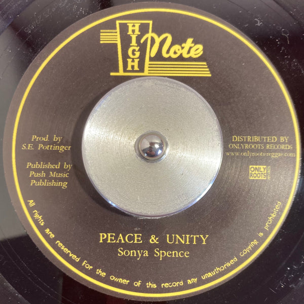 Sonya Spence | Peace & Unity 7"
