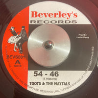 Toots & The Maytals | 54 - 46 / Pressure Drop 7"