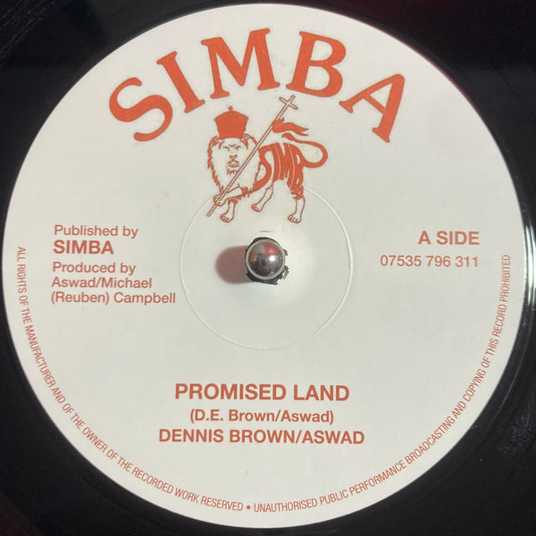 Dennis Brown & Aswad ‎| Promised Land 12"