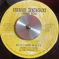 Vivian Jackson & The Prophets | Run Come Rally 7"