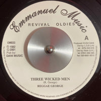 Reggae George | Three Wicked Men 7"