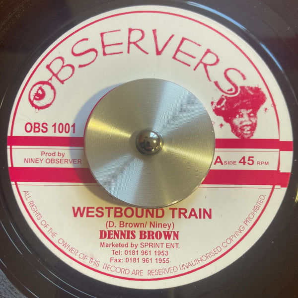 Dennis Brown / Big Youth | Westbound Train / Ride On 7"