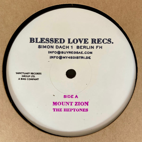 The Heptones | Mount Zion / Through The Fire I Come 12"