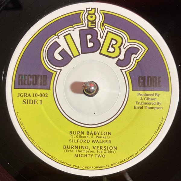 Silford Walker | Burn Babylon / Jah Golden Pen 10"