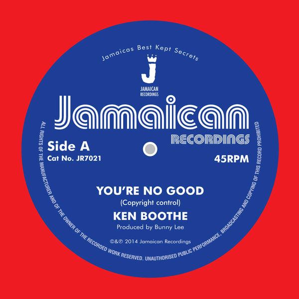 Ken Boothe | You're No Good 7"