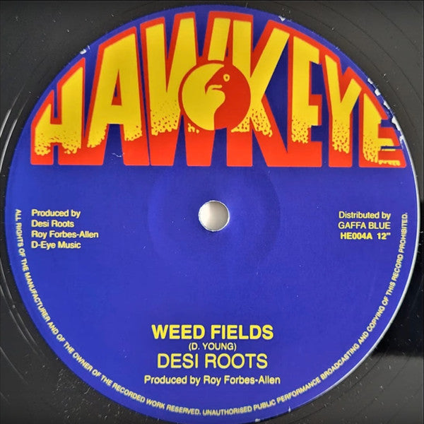 Desie Roots – Weed Fields – Vinyl (12