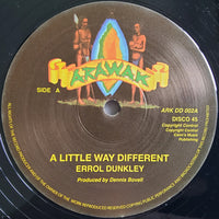 Errol Dunkley / Pebbles / Dreadful Julio | A Little Way Different / Positive Vibration / Differentah 12"