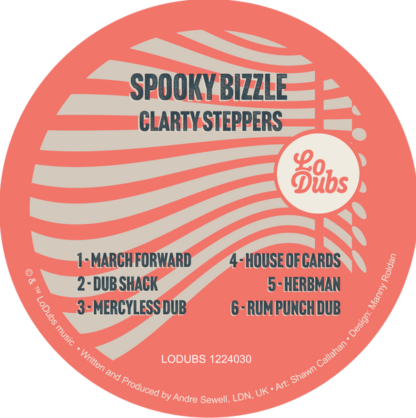 Spooky Bizzle | Clarty Steppers 12" EP