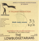 The Lowbudgetarians | Babylon Sinkin Dub / Shadows Dub 7"