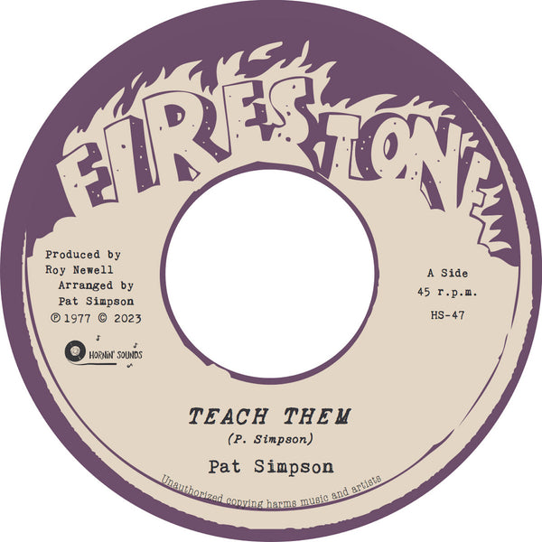 Pat Simpson | Teach Them 7"
