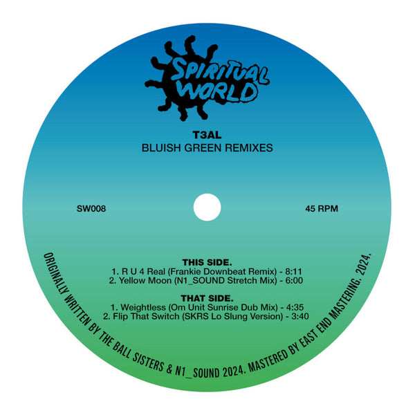 T3AL | Bluish Green Remixes 12"