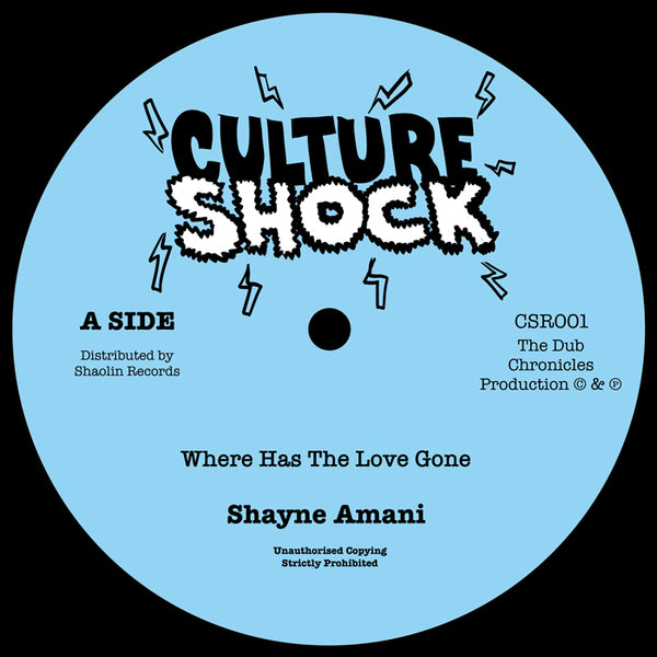 Shayne Amani | Where Has The Love Gone 7"