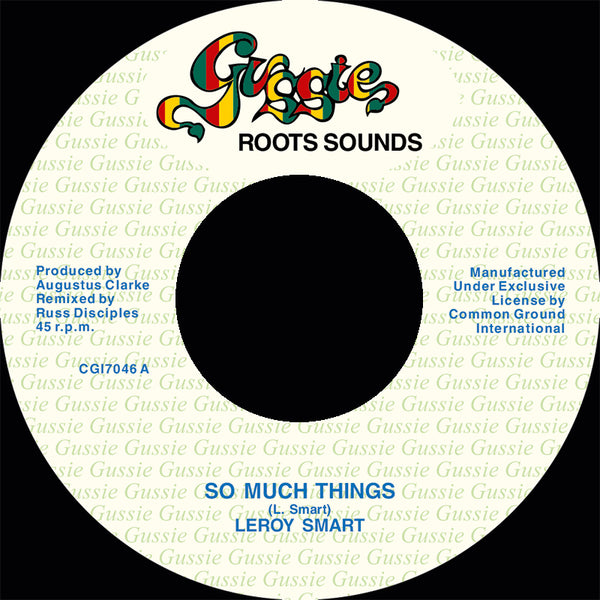 Leroy Smart - So Much Things 7"