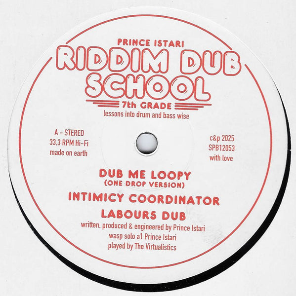 Prince Istari | Riddim Dub School 7th Grade 12" EP