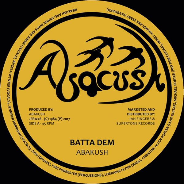 Abakush | Batta Dem / Rock Attack 12"