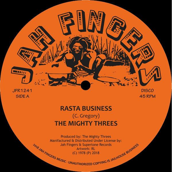 The Mighty Threes | Rasta Business / Sata 12"