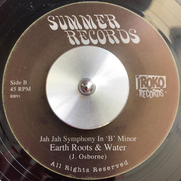 Bumpy Jones / Earth, Roots & Water | Simple Song / Jah Jah Symphony in 'B' Minor 7"